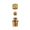 Thrifco Plumbing No. 68-C 1/4 Inch x 1/4 Inch Lead-Free Brass Compression MIP Adapt 4401088 - alternate 2